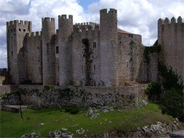 A view of the Castle at Obidos from the North side