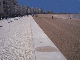 The beachfront of São Martinho do Porto