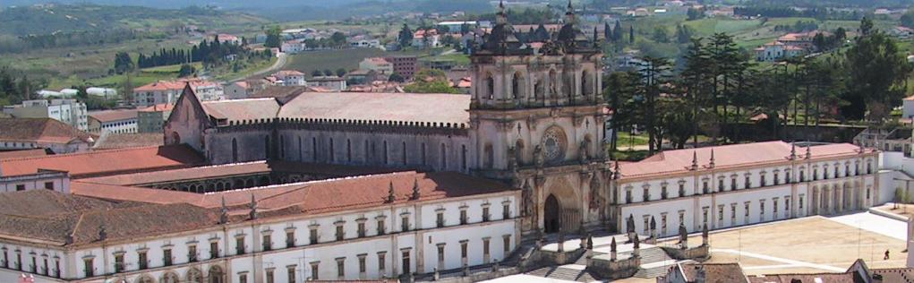 A picture of the monastery of Alcobaca